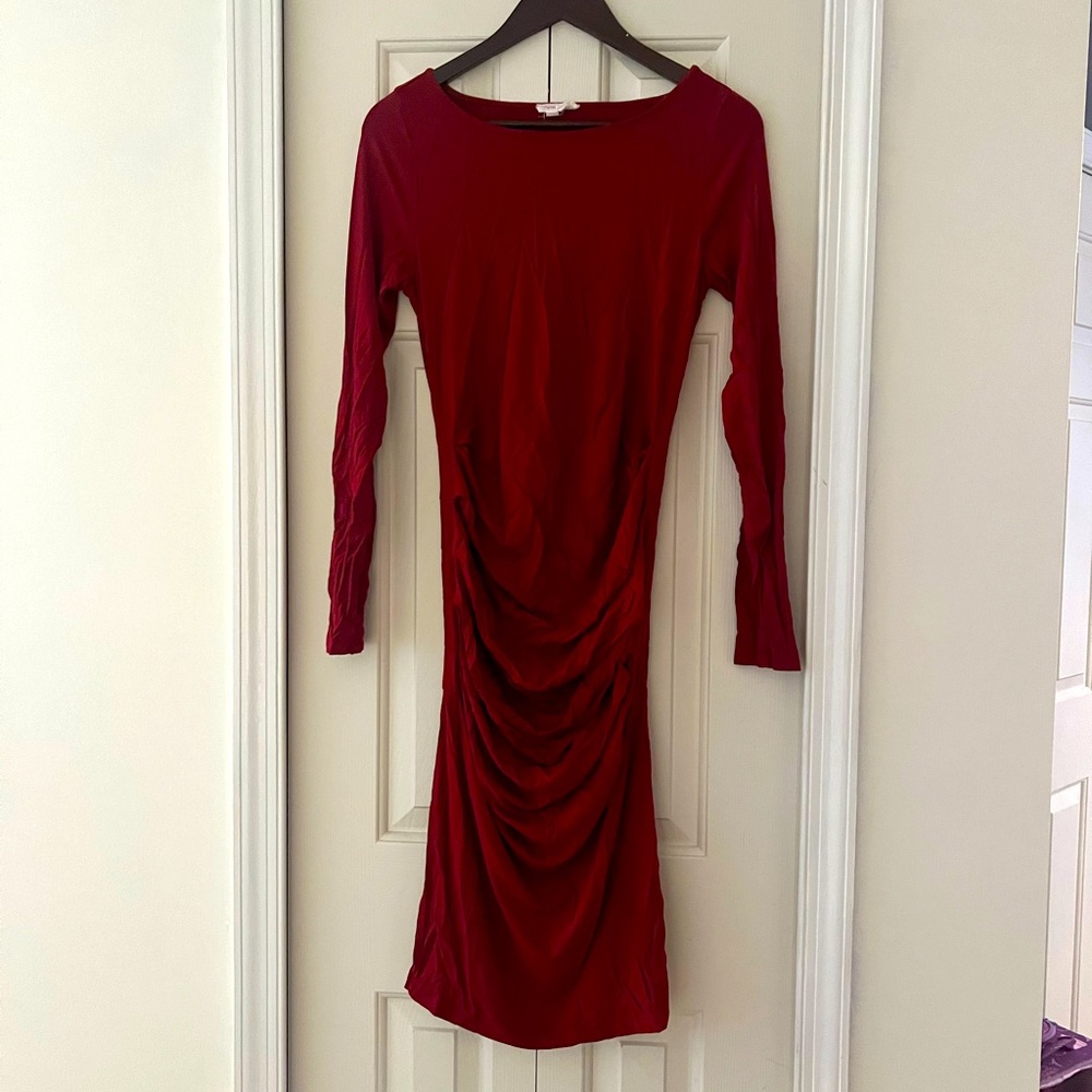 Ingrid & Isabel Maternity Midi Dress, Size Medium